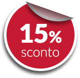 15% di sconto